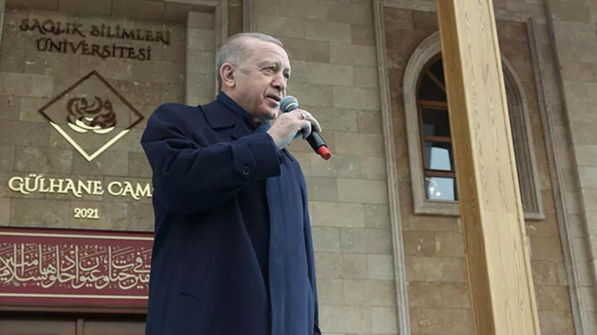 Cumhurbaşkanı Erdoğan, Sağlık Bilimleri Üniversitesi Gülhane Camii'nin açılışını yaptı