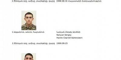 Öldürülen Ermeni Askerleri..
